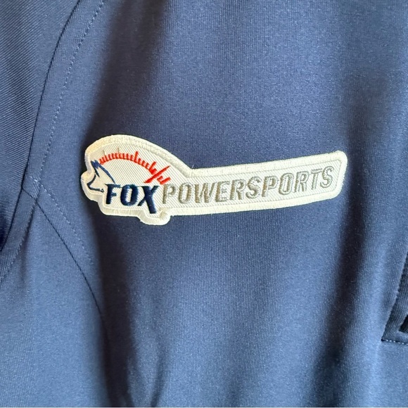 FOX Racing Powersports Motorsports Pullover 1/4 Zip Women’s XS Navy - Picture 2 of 9